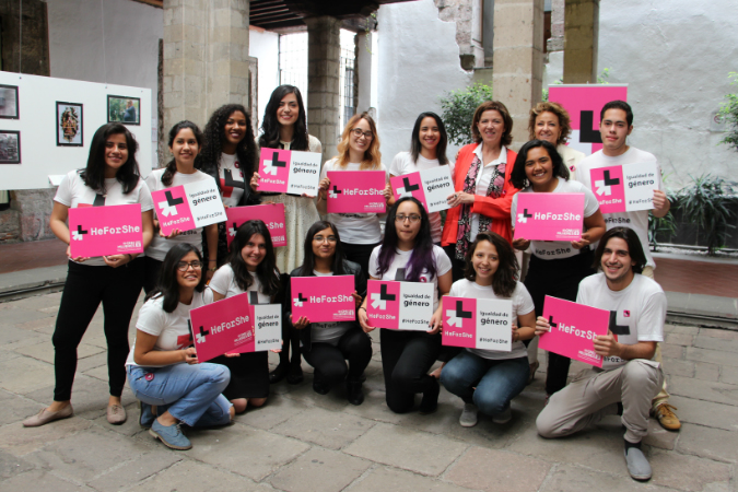 La Universidad del Claustro de Sor Juana se adhiere a HeForShe (Foto: Juan Luis Cedeño)