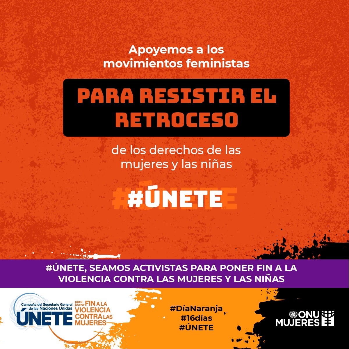 ¡Únete Seamos Activistas Para Poner Fin A La Violencia Contra Las Mujeres Y Las NiÑas Onu