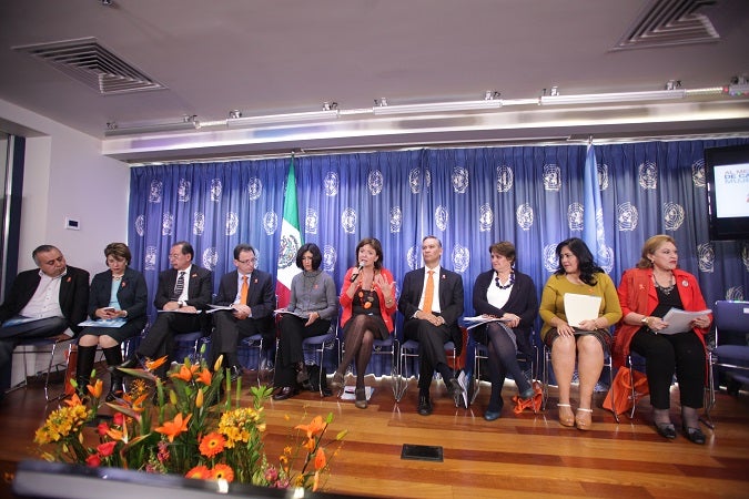 Presentación “De la A (Aguascalientes) a la Z (Zacatecas), México sin unión temprana y matrimonio de niñas en la ley y en la práctica" (Foto: ONU Mujeres/Alfredo Guerrero)