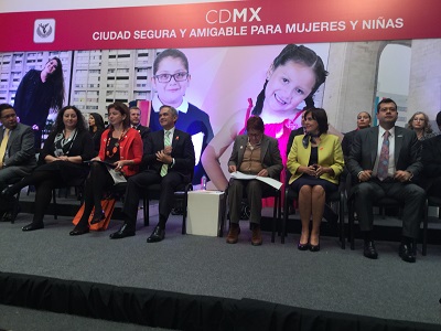 Presentación de Líneas Generales Programa "CDMX CIudad Segura y Amigable para mujeres y niñas" (Foto: ONU Mujeres/Diana Romero)