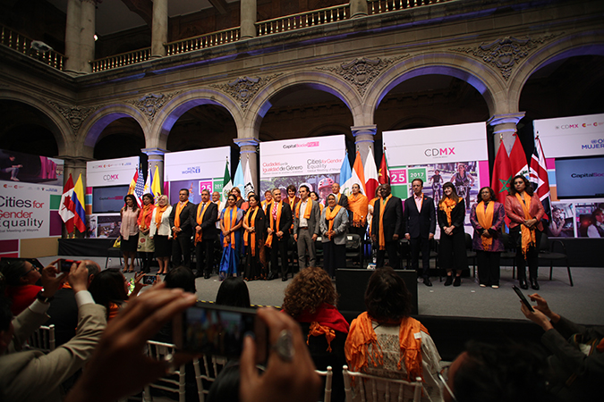 Reunión global de alcaldes Ciudades por la igualdad de género (ONU Mujeres/Alfredo Guerrero)