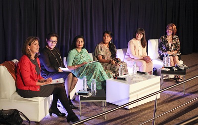 Panel de discusión “Invertir en Mujeres y niñas” (Foto: ONU Mujeres/Alfredo Guerrero)