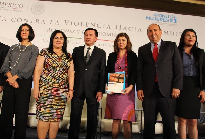 Presentación de Violencia Feminicida en México. (Foto ONU Mujeres/Luis Cedeño)