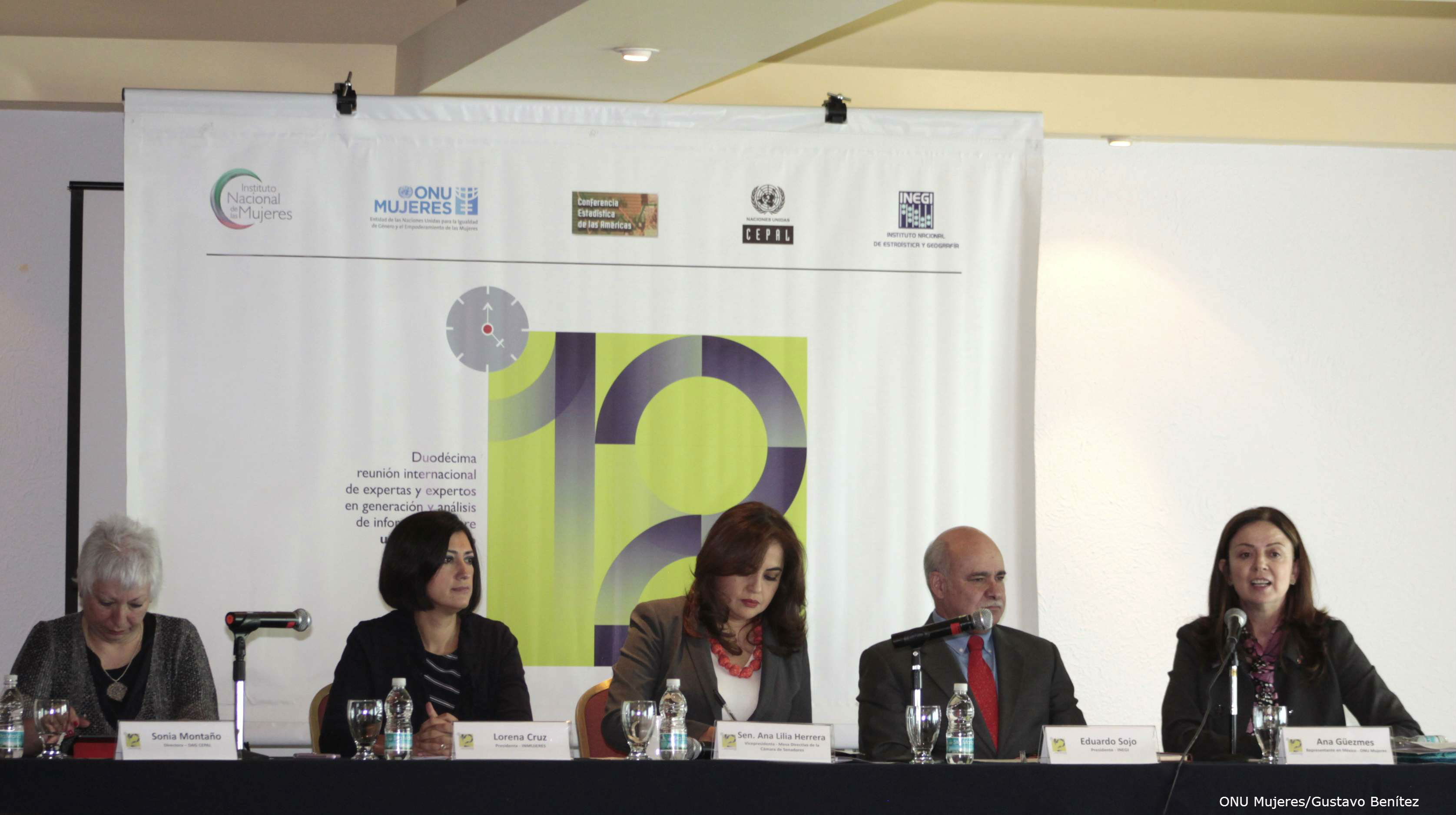 12ª Reunión internacional de expertas y expertos en generación y análisis de información sobre uso del tiempo y trabajo no remunerado. (Foto: ONU Mujeres/Gustavo Benítez)